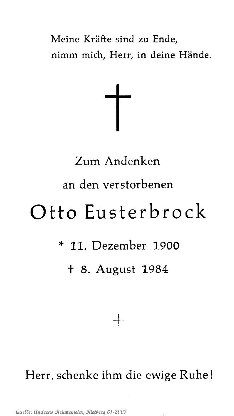 Otto Eusterbrock