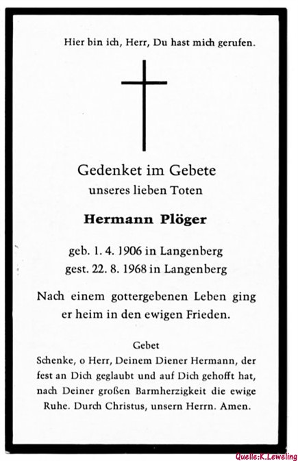 Hermann Bernhard Plger